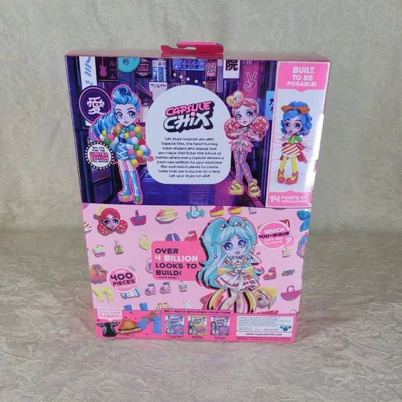Capsule Chix Doll S1 Sweet Circuits Giga Glam CTRL ALT Magic Holo Glow New - Picture 3 of 9